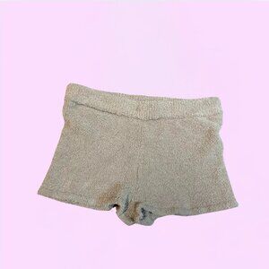 Forever 21 Plush High-Rise Pajama Shorts